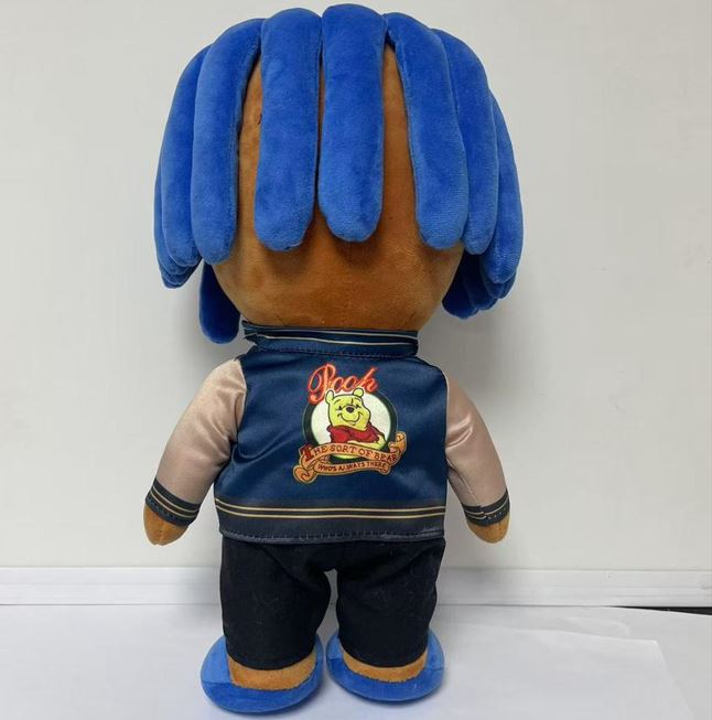 X Plushie Blue Hair